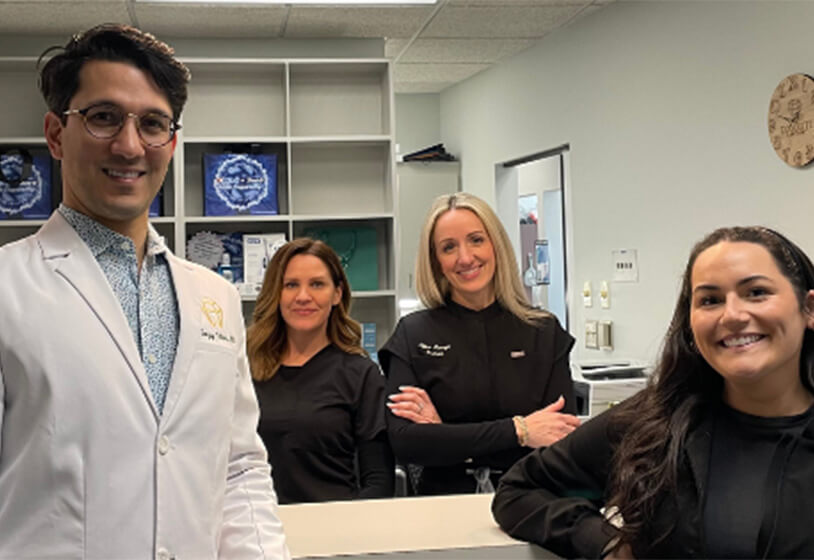 Our dedicated dental team at Melrose, MA dental office Exquisite Dentistry